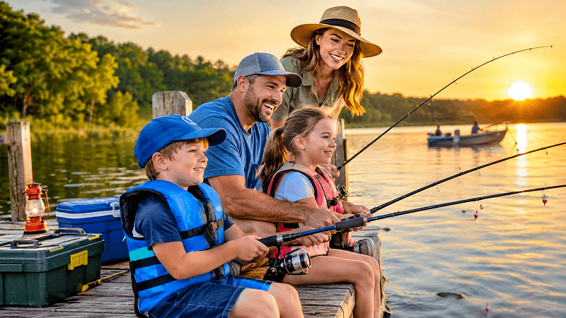 Family Fishing ThunderOnTheGulf